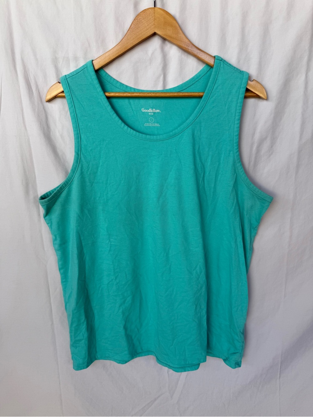 Goodfellow & Co Teal Green Men's Tank Top